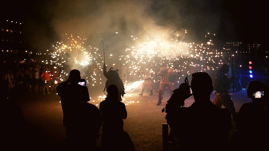 Feuerteufel Feste auf Mallorca